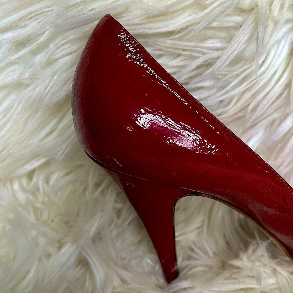 Sigerson Morrison Red Leather Heels​​​ - Picture 13 of 14